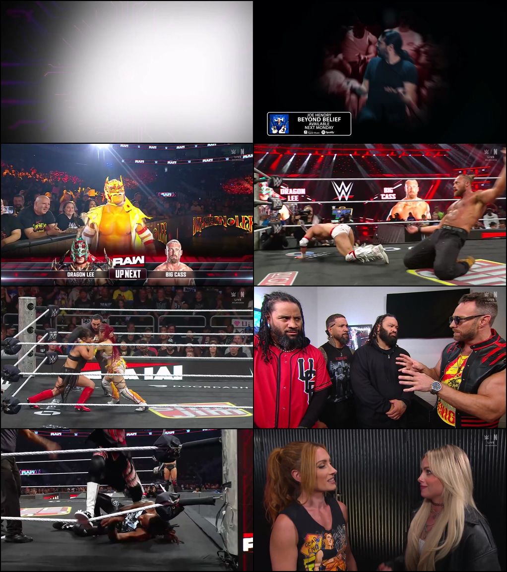 WWE Monday Night Raw (28th-September 2026) Dual Audio (Hindi-English) Full WWE Show 480p 720p 1080p Screenshot